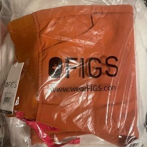figs terracotta Zamora high waisted 2.0 jogger scrub pants